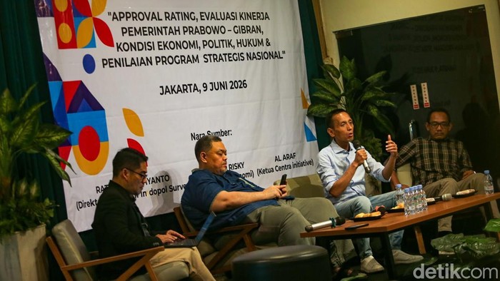 Dukungan Mulai Rapuh, Kepuasan Kinerja Prabowo Hanya 59,75 Persen