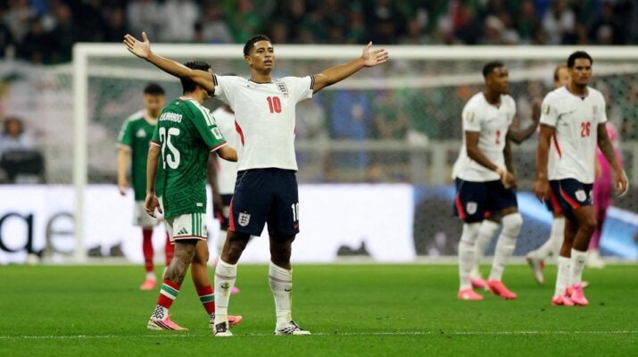 Bellingham Tunjukkan Peran Sentral Saat Inggris Lewati Hadangan Meksiko