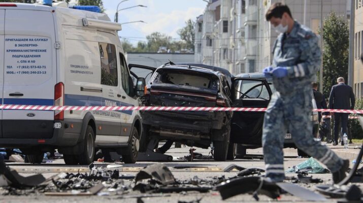 Prajurit Rusia Tewas dalam Ledakan Mobil di St Petersburg, Istri Terluka