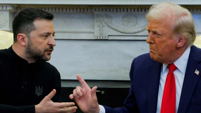 Trump Minta Zelensky Hentikan Serangan ke Kilang Rusia, Khawatir Krisis Diesel Global