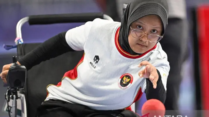 Gischa Zayana Tembus Semifinal Boccia, Handayani Terus Berjuang Demi Hasil Terbaik